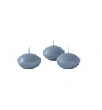 Drijvende Cereria Di Giorgio Drijvende kaarsen Ø 4,5 cm hoogte 2,7 cm 20 stuks - Dusty Blue