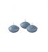 Drijvende Cereria Di Giorgio Drijvende kaarsen Ø 4,5 cm hoogte 2,7 cm 20 stuks - Dusty Blue