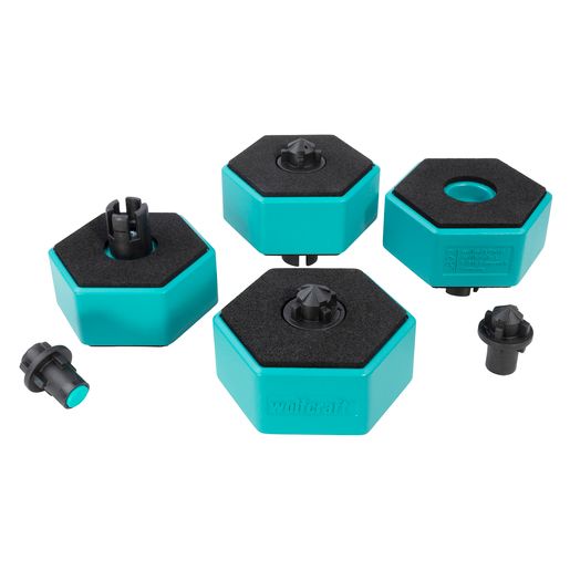 Wolfcraft 6892000 Werkbank Grijpers - Antislipondersteuning Voor Werkstukken (4st)