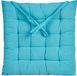 Giftdecor Stoelkussen Decorama - turquoise - 40 x 40 x 5 cm