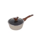 Steelpan Kolors Steelpan 20 cm crème met één handvat en deksel