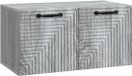 vidaXL Meuble TV mural Gris sonoma 59,5 x 31 x 30 cm Bois d'ingénierie