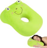 oCreon Piercingkussen - Schattig zacht oorkussen piercing - Aantrekkelijk en duurzaam ergonomisch oorkussen - Kantoor - Groene