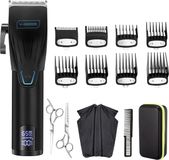V-Goods Professionele Tondeuse - Haartrimmer - Mannen, Vrouwen en Kappers - 8 Opzetstukken - Met Bewaarkoffer en Mantel