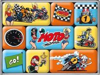 Nostalgic-Art Motomania Magneet Set