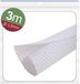 Quadrios 24CA471 Gevlochten slang Wit Polyester 13 tot 14 mm 3 m