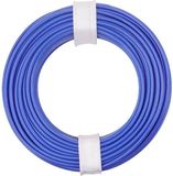 Donau Elektronik 150-012 Draad 1 x 0.50 mm² Blauw 10 m