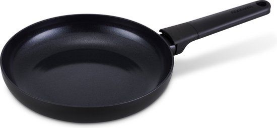 Brabantia VANTA Koekenpan - Ø 24 cm - Zwart - PFAS-vrij - Gerecycled Aluminium