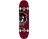 Playlife Skateboard Kinderen en volwassenen - Bordeaux rood/Zwart