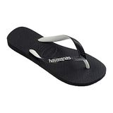 Havaianas Top Mix Unisex Slippers - Zwart/Wit - Maat 23/24