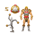 Masters of the Universe Origins Speelgoed, Evil-Lyn Actiefiguur, Tekenfilmcollectie, 14 cm, MOTU Schurk, 16 beweegbare gewrichten, toverstok, staf en ministripboek, HYD35