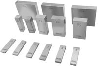 Merkloos / Sans marque Wan GmbH Precisie Blokken - Meetblokken Snelstaal - Kalibratie Instrumenten - Klasse 0 Nauwkeurigheid - 10 mm - Metaal
