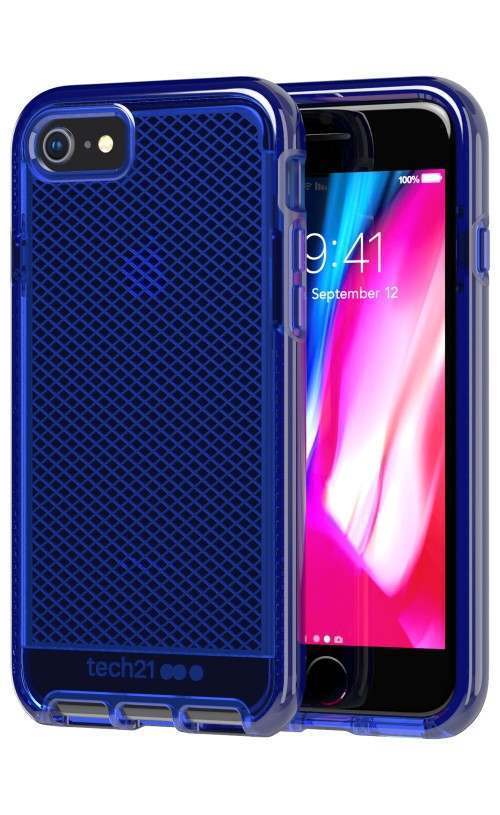 Tech21 Evo Check blauw / iPhone 7/8