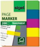 Sigel Plakmarker HN617 Groen, Blauw, Violet, Geel, Oranje
