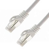 SeKi Netwerkkabel S/FTP PIMF Cat. 7 10 meter wit patchkabel Gigabit Ethernet LAN DSL CAT7 kabel