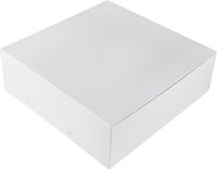 BrandNewCake® Taartdoos - 30x30x10 cm - Karton - Wit - 50 Stuks