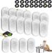 MAYOKIAAR Filtres pour fontaine à eau pour chat en acier inoxydable, lot de 32