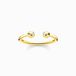 Thomas Sabo TR2319-414-14-50 Ring Dames 925er Zilver geel verguld ringmaat 50