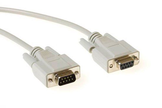 ACT AK7312 Seriële printerkabel 1.8 m Ivoor