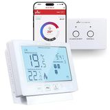 Digitale Neve PRO RFW Digitale wifi dual-band chronothermostaat compatibel met Alexa
