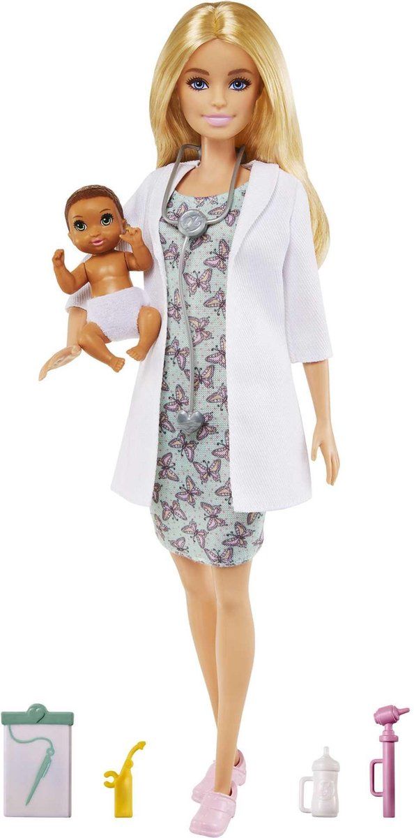 Barbie Baby Doktor Arts Speelset - Multicolor - Kunststof - 2021
