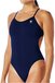 TYR Durafast Elite Solid Cutoutfit Zwempak Blauw 26 Vrouw