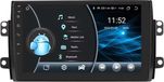 Happiq Autoradio avec Bluetooth et CarPlay pour Suzuki SX4 (2006-2013) - Convient pour Apple et Android - Stéréo - Navigation - 2 Go 32 Go