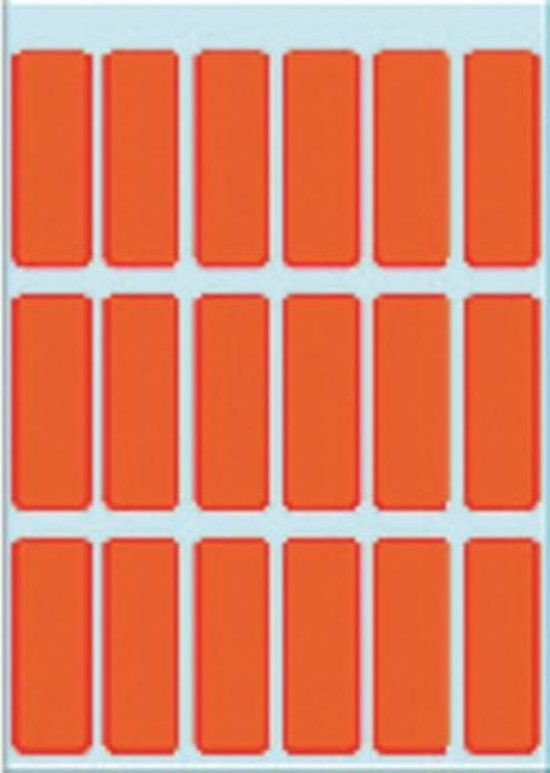 HERMA Multi-purpose labels 12x34mm red 90 pcs.
