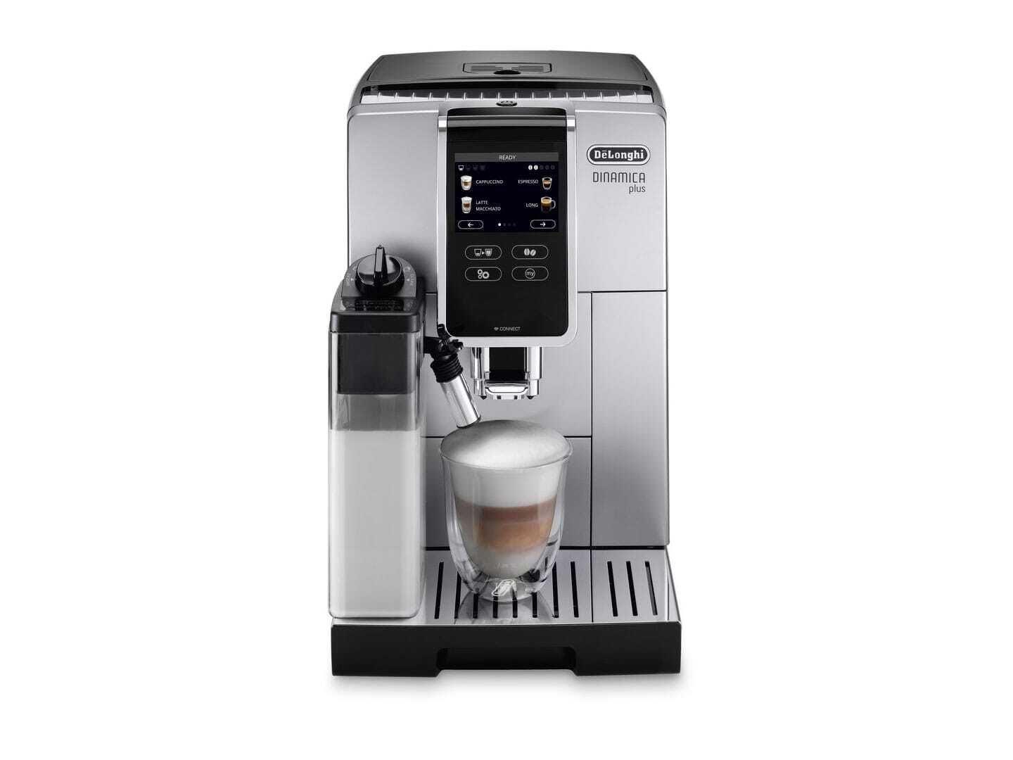 De'Longhi Dinamica Plus ECAM370.85.SB zwart, zilver