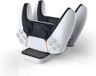 Dobe - Oplaadstation voor PS5 - Voor 2 controllers - Wit