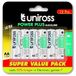 UNIROSS Power Plus Alkalinebatterij AA LR6, blisterverpakking, 12 minimale CAJA 6 Unidades