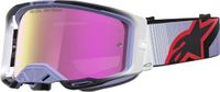 Alpinestars Vision 8 Maven Mirror Motocrossbril - Paars/zwart
