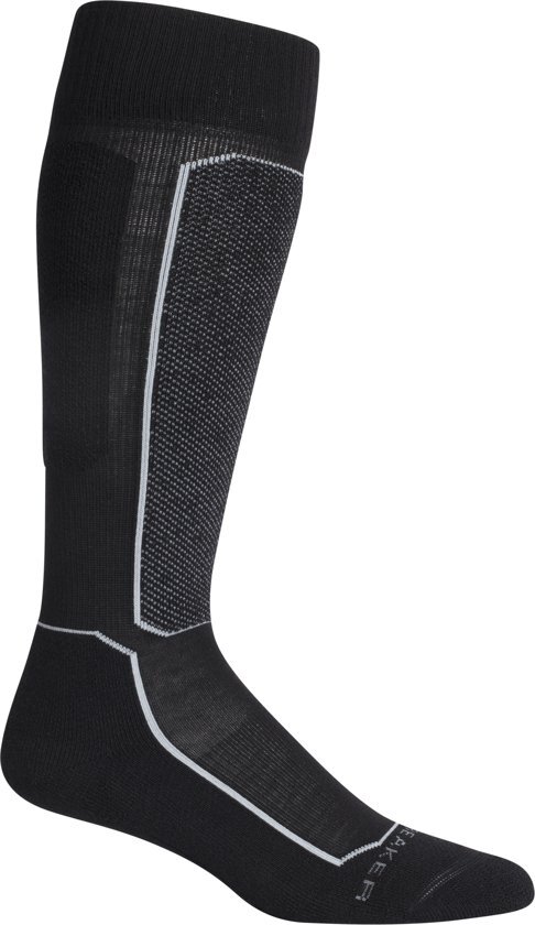 Icebreaker Ski+ Light OTC Dames Skisokken - Black - L