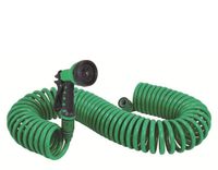 Tuyau d'arrosage flexible en forme de goutte d'eau avec 7 modes