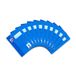 Oxford 100050381 School Oefenboek/A5/lijnstijl 9 - gevoerd/marge/32 vellen, 90 g/m² optisch papier/pak van 10 stuks, blauw