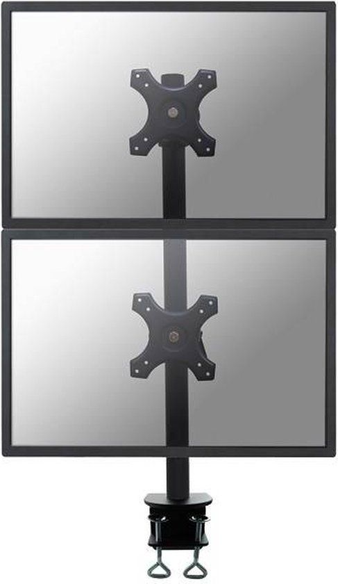 Neomounts FPMA-D700DV Monitorarm - 2 Schermen - 10-27" - Zwart