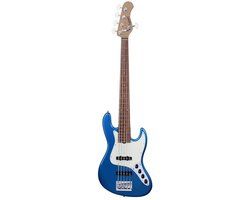 Sadowsky MetroExpress Vintage J/J Bass Morado Solid Ocean Blue Metallic 5-snarige elektrische basgitaar