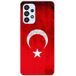 Samsung Galaxy A33 5G Drapeau turquie bedrukt siliconen hoesje