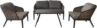 Oosterik Home Loungeset Hawaii Nature Grey
