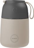 Aya & Ida Foodie Thermosfles Voedselcontainer 500ml Cream Beige