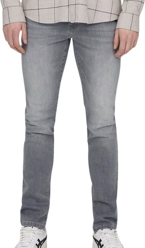 ONLY & SONS ONSLOOM SLIM LMG 8265 MAT DNM NOOS Jeans - Light Grey Denim - W32/L34
