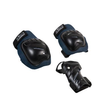 Hudora ® Biomechanische beschermerset Comfort blauw