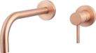 Wiesbaden Slim Twenty - Wastafelkraan - Geborsteld Koper - Inbouw - 1 Handvat