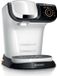Bosch TAS6504 Tassimo My Way 2 capsulekoffiezetapparaat met touch-interface en personalisatie van dranken, 1500 W, 1,3 liter, wit