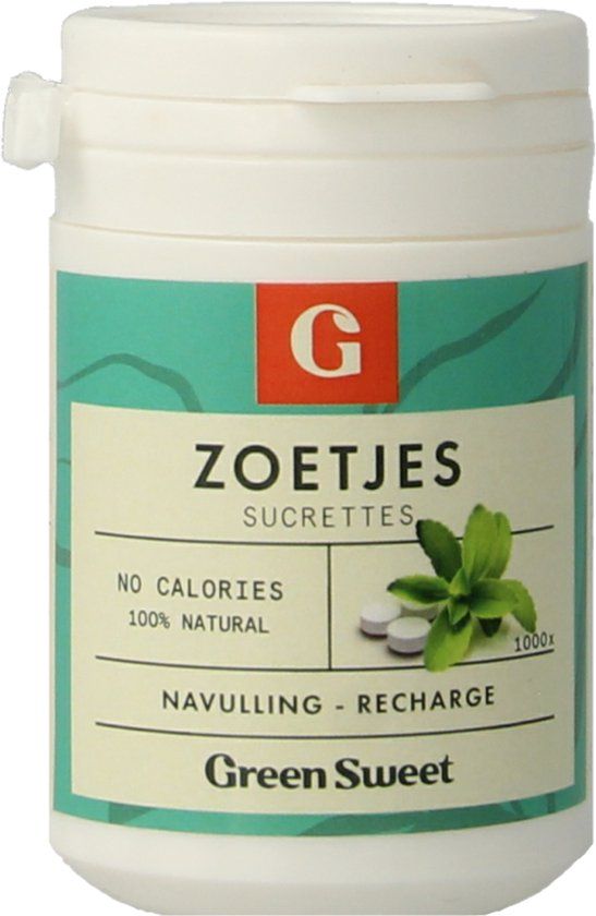 Green Sweet Zoetjes navulverpakking 1000 Stuks
