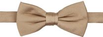Profuomo Noeud papillon Hommes Camel 100% Soie