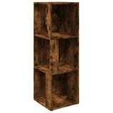 VidaXL Hoekplanken 33 x 33 x 100 cm engineered wood gerookt eiken