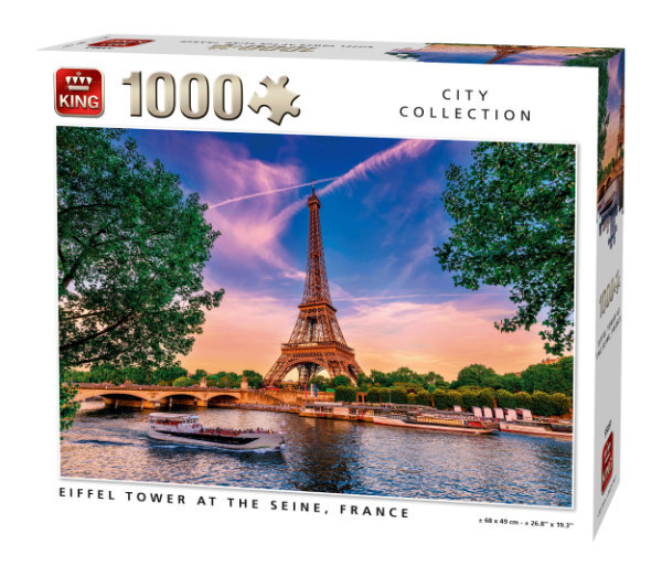 King International Eiffeltoren Puzzel (1000 stukjes