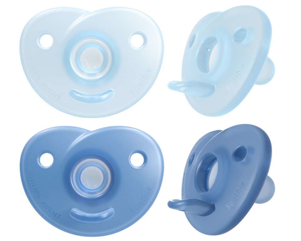 Philips Avent Soothie Pacifier - Blue - 2 Pack