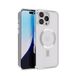 Coverzs iPhone 15 Pro hard case met camera cover (zilver)